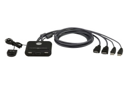 Переключатель KVM Aten CS22HF 2xPC port