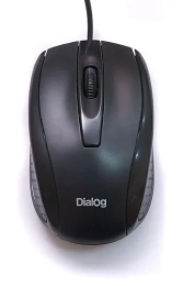 Мышь MOP-04BU Dialog Pointer Optical - 3 кнопки ролик прокрутки, USB