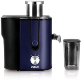 Соковыжималка центробежная BBK JC060-H02 600Вт рез.сок.:450мл. черный/фиолетовый