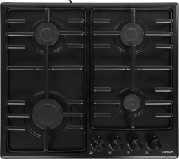 Газовая варочная поверхность Vitek VGH 6410 MBK черный