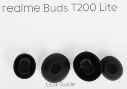 Гарнитура внутриканальные Realme TechLife Buds T200 Lite черный беспроводные bluetooth в ушной раковине 6942729003778