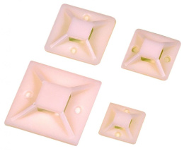 База монтажная самоклеющаяся Lanmaster (TWT-CV-ATM20) (уп.100шт) белый