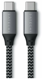 Кабель Satechi USB4 C to C длина 25 см. Цвет: серый космос