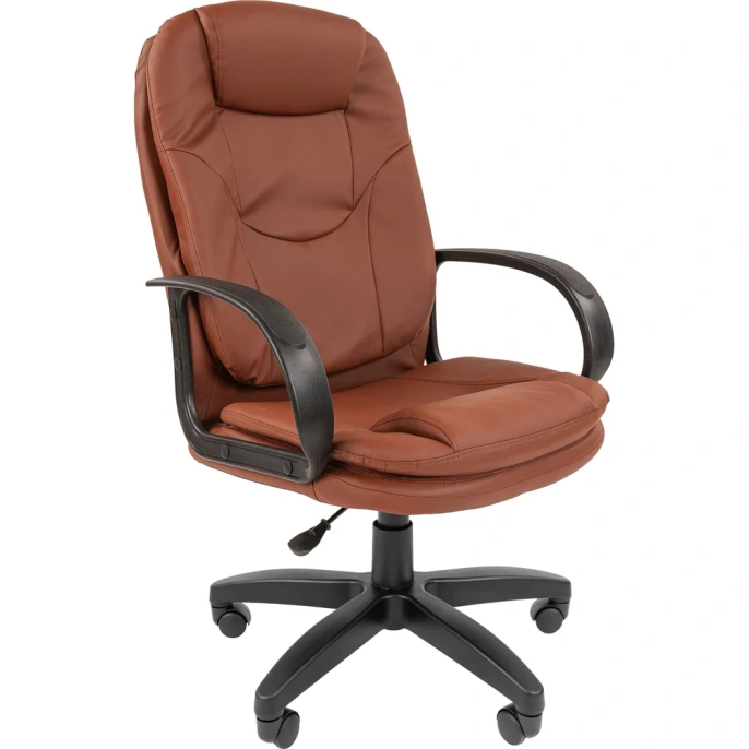 Компьютерное кресло CHAIRMAN ст-68 экокожа, коричневый 00-07069917
