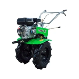 Бензиновый мотоблок ЕСО МБ4 702 двигатель7 л.с., бензиновый, редуктор чугунный, привод ременной, скорость 2 вперед 1 назад, руль поворотный, вал S24, колеса 19x7х8, фрезы 3 группы 24 ножа ECOМБ4702