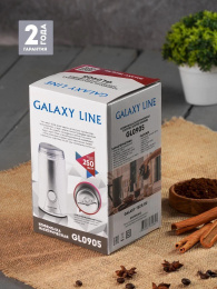 Кофемолка GALAXY LINE GL 0905,  белый [гл0905л]