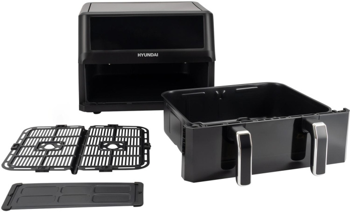Аэрогриль Hyundai HYF-9089 11л 2400Вт черный