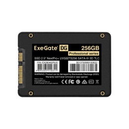 Накопитель SSD 2.5" 256GB ExeGate NextPro+ UV500TS256 (SATA-III, 3D TLC) EX280462RUS