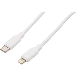 Filum Кабель USB 2.0, 1.8 м., белый, 3 А, разъемы: USB Type С male - Lightning male, пакет.[FL-C-U2-CM-LM-1.8M-W] 894186