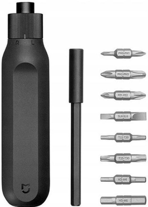 Отвертка с насадками  Xiaomi Mi 16-in-1 Ratchet Screwdriver, 16 предметов, в жестком кейсе [bhr4779gl]