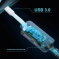 Сетевой адаптер Gigabit Ethernet TP-LINK UE300C USB Type-C
