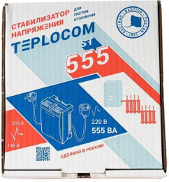 Стабилизатор напряжения БАСТИОН Teplocom ST-555 белый
