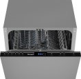 Встраиваемая посудомоечная машина WEISSGAUFF BDW 4526 D, узкая, ширина 44.8см, полновстраиваемая, загрузка 10 комплектов 432978