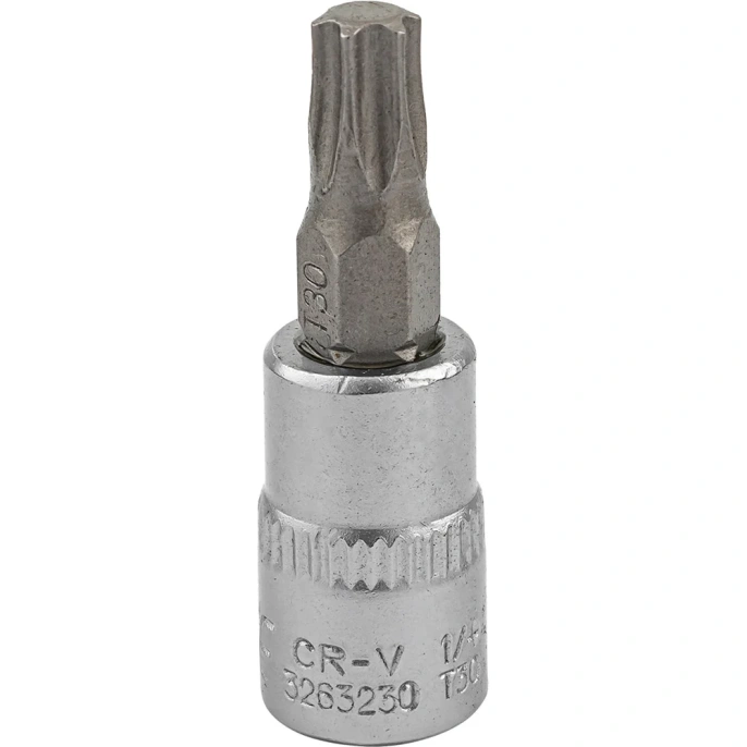 Насадка 1/4"DR торкс Т30х32мм Rockforce RF-3263230(11731)