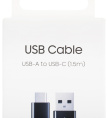 Кабель SAMSUNG EP-DG930IBRGRU,  USB Type-C (m) -  USB (m),  1.5м,  черный