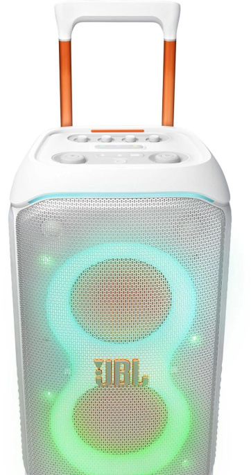 Минисистема Hi-Fi JBL Partybox Stage 320 белый 240Вт USB BT (JBLPBSTAGE320(SW/AS/EP))