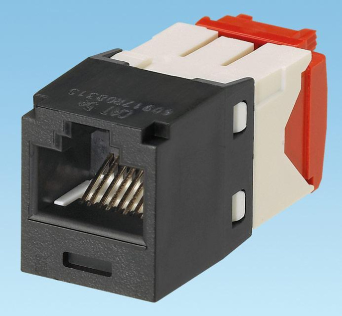 PANDUIT Неэкранированный модуль MiniCom TX5e черный/ Mini-Com Module, Cat 5e, UTP, 8 pos 8 wi CJ5E88TGBL