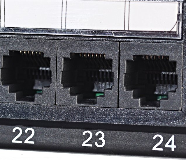 Патч-панель 19", 48 портов RJ-45, кат.5e, Krone IDC, 2U WT-2029B-KR-48 ports
