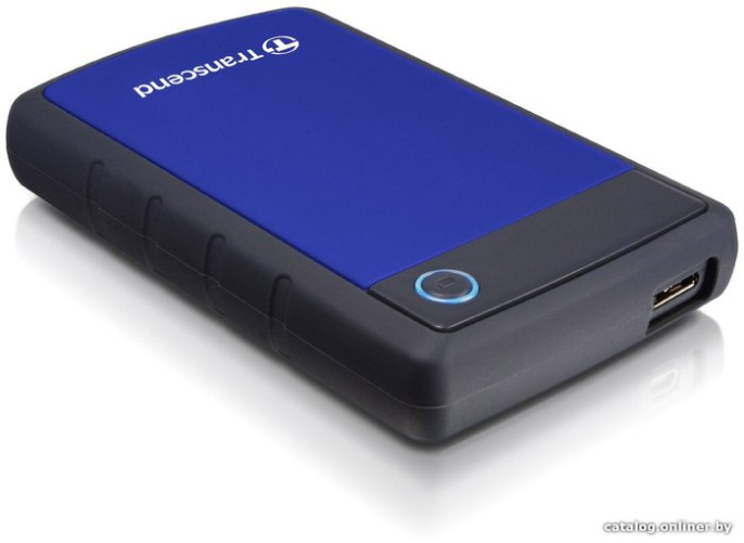 2ТБ Внешний диск HDD Transcend StoreJet 25H3 TS2TSJ25H3B, USB 3.0, синий
