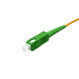 Оптический патчкорд NEOMAX NMO-SC/APC-SC/APC-SM-1M SC/APC-SC/APC, OS2, Singlemode, Simplex, 9/125, LSZH, Yellow, 1м