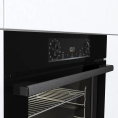 Духовой шкаф электрический Gorenje BPS6737E14BG,  77л,  дверца с 4 стеклами,  черный
