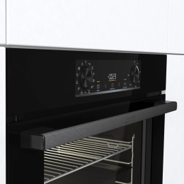Духовой шкаф электрический Gorenje BPS6737E14BG,  77л,  дверца с 4 стеклами,  черный