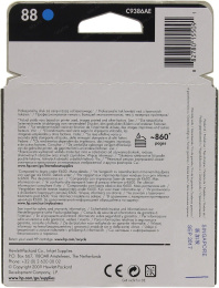 Картридж HP C9386AE №88 голубой Голубой Cyan