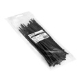 Стяжка хомут нейлоновая ExeGate CV66-150x3.6B нейлон 6.6, 150x3.6мм, неоткрывающаяся, halogen free, -40°C - +85°C, черная, 100 шт EX292911RUS