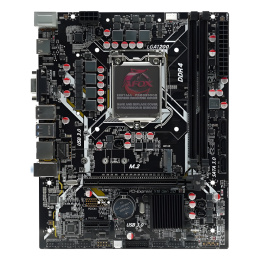 Материнская плата AFOX IH510D4-MA6-V2 mATX, 18x22.5 см, Intel H510, 2xDDR4 DIMM, 3200МГц, до 64GB, 3xSATA3.0 6Gb/s , 1xM.2, 1xPCI Express x16 4.0, 1xPCI Express x1, 1хHDMI, 1xVGA