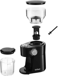 Кофемолка KITFORT КТ-741,  черный