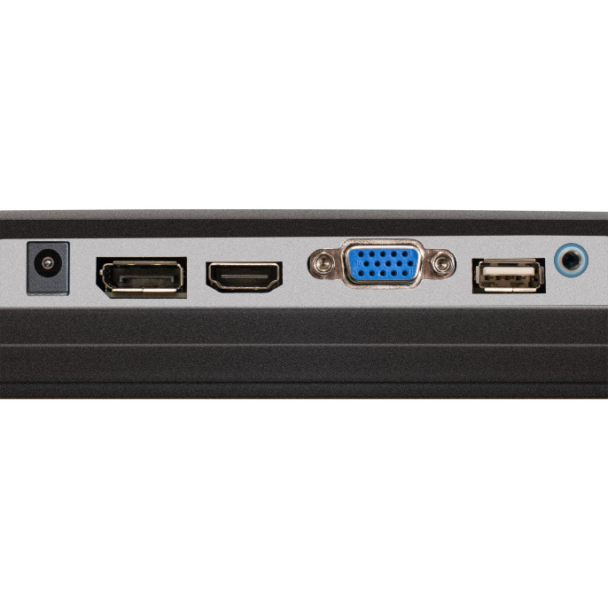 Монитор 23.8" ExeGate SmartView ES2407A EX294429RUS (IPS LED Grade A+, FHD, 1920x1080@75Гц, 16:9, 250cd/m2, 1000:1, 178°/178°, 5ms, Speakers, D-Sub, HDMI2.0, DisplayPort, audio-out, USB, FreeSync, Flicker-free, Low Blue Light, кабель HDMI 1.5м, VESA