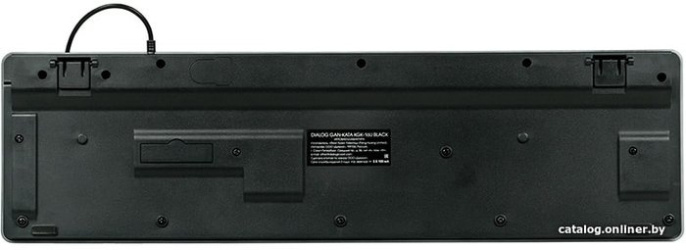 Dialog Gan-Kata Клавиатура KGK-16U BLACK - игровая с RGB-подсветкой, USB, черная