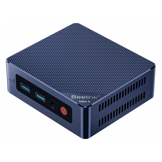 Мини-компьютер Beelink MINI S13 , CPU: Intel® Twin Lake N150 Processor , 4C/4T , GPU : Intel Graphics 24EUs 1000MHz, 16GB DDR4 3200MHz RAM 500GB SSD , Wi-Fi 6 Intel AX101 ; Bluetooth 5.2; LAN 1000Mbps * 1 ; HDMI * 2 BL/MINI S13/N150/16G/500G/Navy Blue
