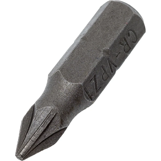 Бита для отвертки PZ1х25 мм, 1/4 Hex, CrV, 24 шт. GRIFF 019166