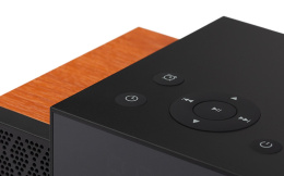 Колонка порт. Edifier MP260 т.дерево/черный 20W 1.0 BT 2600mAh