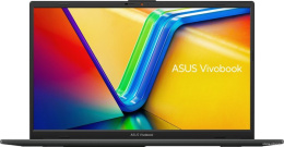 Ноутбук ASUS Vivobook Go 15 E1504FA-BQ050 15.6" 1920 x 1080, IPS, 60 Гц, AMD Ryzen 5 7520U, 8 ГБ LPDDR5, SSD 512 ГБ, видеокарта встроенная, без ОС, цвет крышки черный