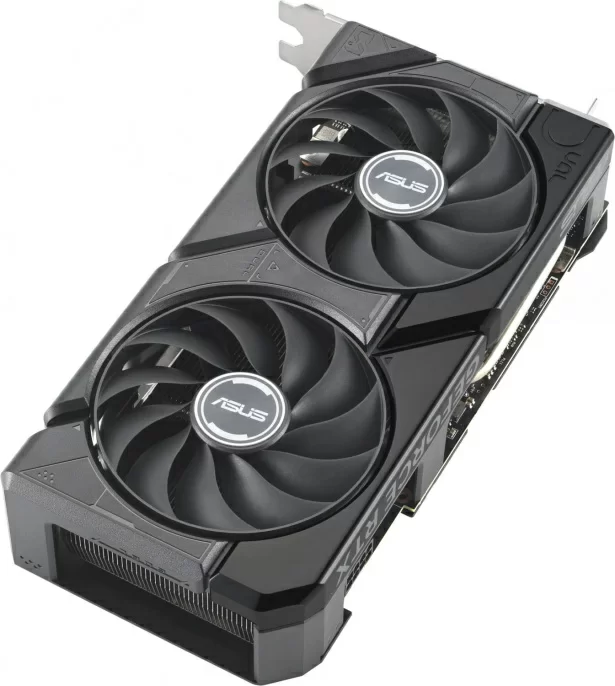 Видеокарта Asus PCI-E 4.0 DUAL-RTX4060TI-O8G-EVO NVIDIA GeForce RTX 4060TI 8Gb 128bit GDDR6 2565/18000 HDMIx1 DPx3 HDCP Ret