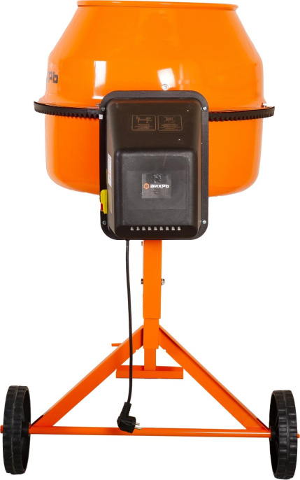 Бетономешалка Вихрь БМ-130П электрич. бар.:130л г.р.:90л 550Вт 74/1/16