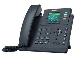 IP Телефон YEALINK SIP-T33G, 4 аккаунта, цветной LCD-экран 2.4" 320х240, PoE, GigE, шт. БП в комплекте