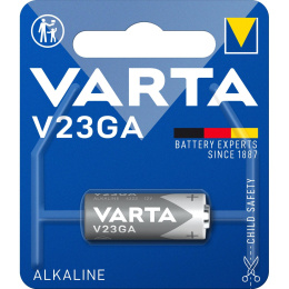 Батарейка Varta ELECTRONICS LR23/A23/MN21 BL1 Alkaline 12V 4223 1/10/100 1 шт. 4223101401