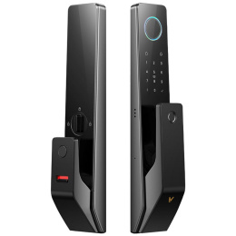 Умный дверной замок Viomi Guard 2 Pro LBT61C тип подключения: Bluetooth, монтаж на дверь, управление на корпусе или через приложение, встроенный аккумулятор 4200mAh, поддерживаемые экосистемы: Mi Home, материал корпуса: пластик, сталь, черный