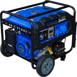 Бензиновый генератор Dinking DKA5500EW (5,5кВт, электростартер, 15лс, колёса) ГЕН014