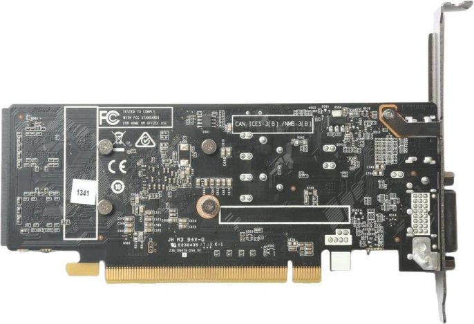 Видеокарта Zotac NVIDIA  GeForce GT 1030 1030 2GB LP GDDR5 2ГБ GDDR5, Low Profile,  Ret [zt-p10300a-10l]