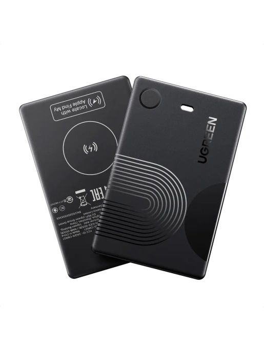 Трекер для поиска вещей UGREEN CM921 75121 The Finder Slim 3 Plastic For Apple. Цвет: черный 75121_