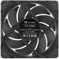 Вентилятор Thermaltake Toughfan 14 Pro 140мм, 4-pin, 2000об/мин, 24.5 - 31.6 дБ, черный, Ret [cl-f140-pl14bl-a]