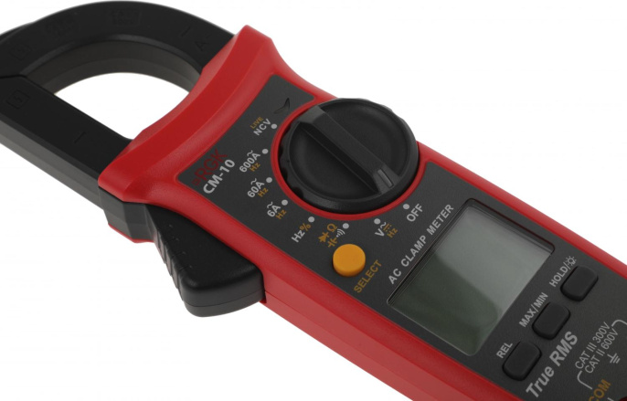 Клещи токоизмерительные RGK CM-10, измер.ток: переменный/постоянный [776417]