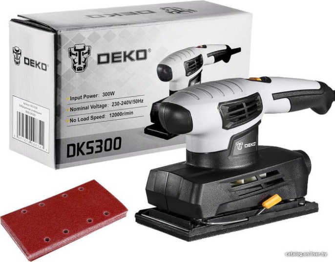 Вибрационная шлифмашина DEKO DKS300 063-4198