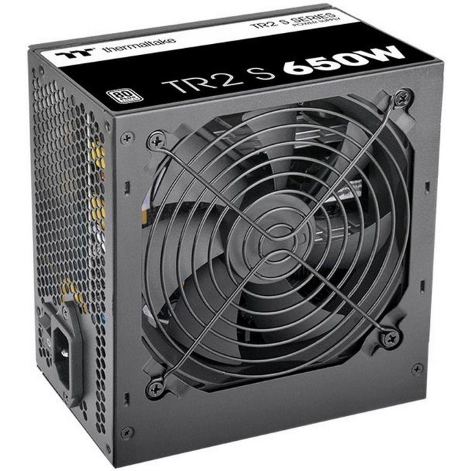 Блок питания Thermaltake TR2 S V2,  650Вт,  80 PLUS WHITE,  120мм, черный, retail [ps-trs-0650nnsawe-2]