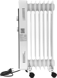 Масляный радиатор CENTEK CT-6222-7, 1500Вт, 7 секций, 3 режима, белый