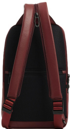 Рюкзак слинг Piquadro Russel CA6764W137/CU красное дерево кожа